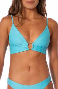 Aqua Dream Shine Reversible Bikini Top