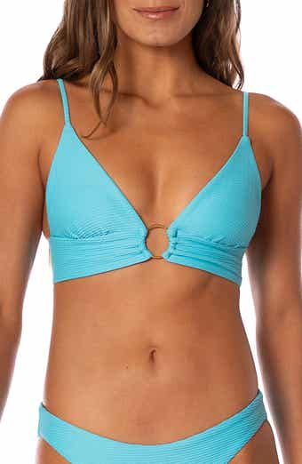 Aqua Dream Shine Reversible Bikini Top