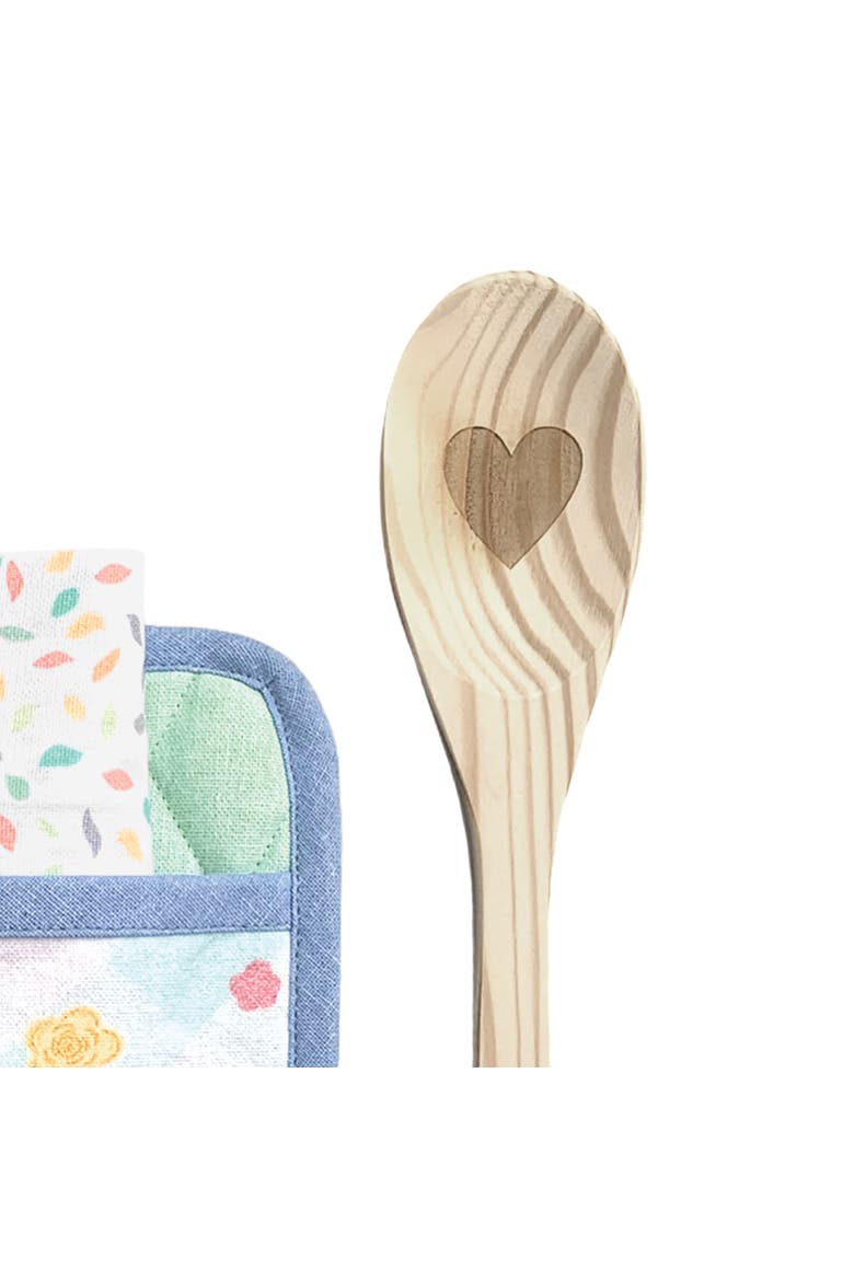 Life Is What You Bake It Potholder Gift Set, Alternate, color, Blue
