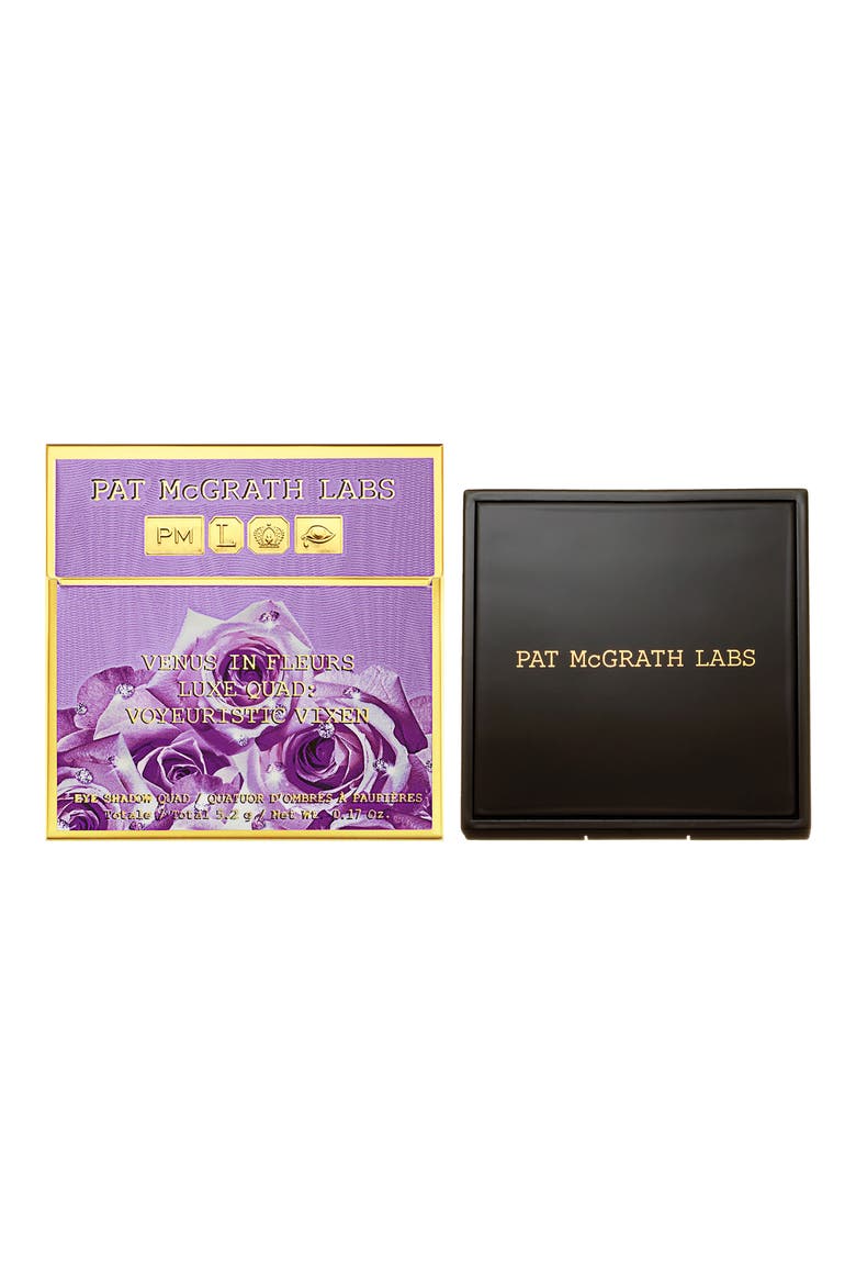 Venus in Fleurs Luxe Quad: Voyeuristic Vixen Eyeshadow Palette, Alternate, color, VOYEURISTIC VIXEN