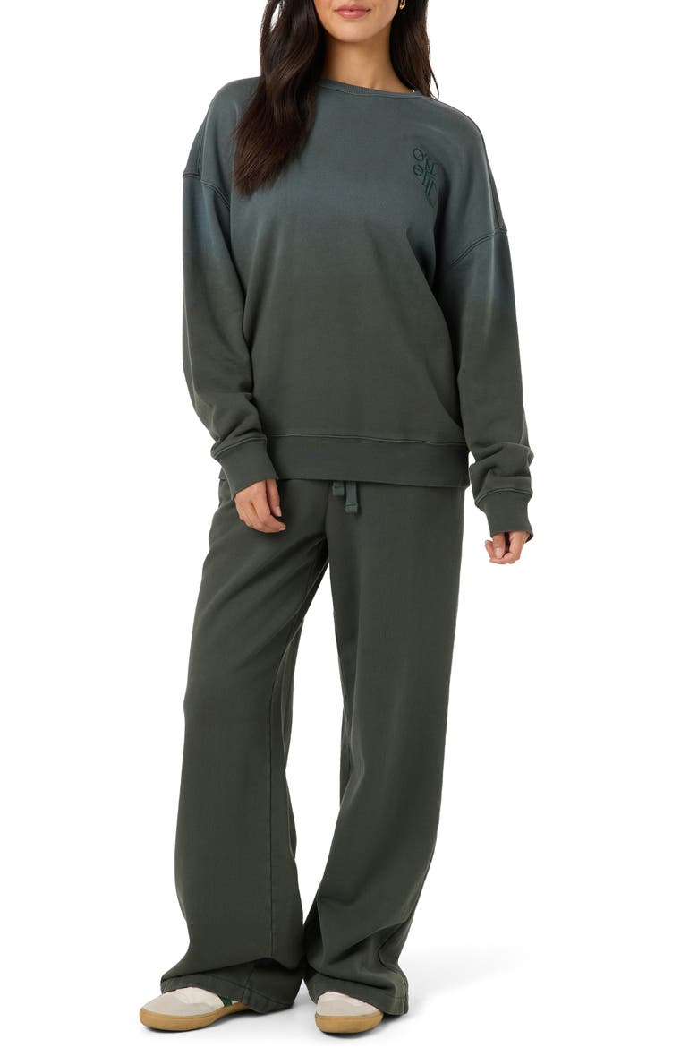 OG Vintage Oversized Sweatshirt, Alternate, color, HUNTER GREEN