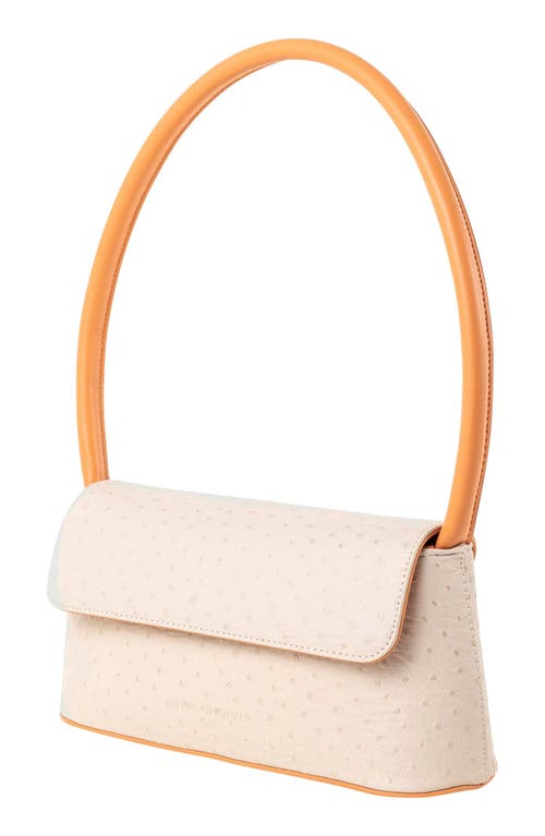 Urban Originals Clover Vegan Leather Shoulder Bag In Cream