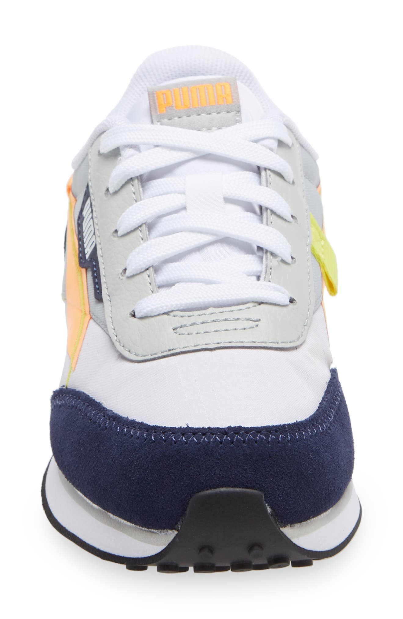 Future Rider Twofold Sneaker, Alternate, color, HIGH RISE-PEACOAT-FLUO ORANGE