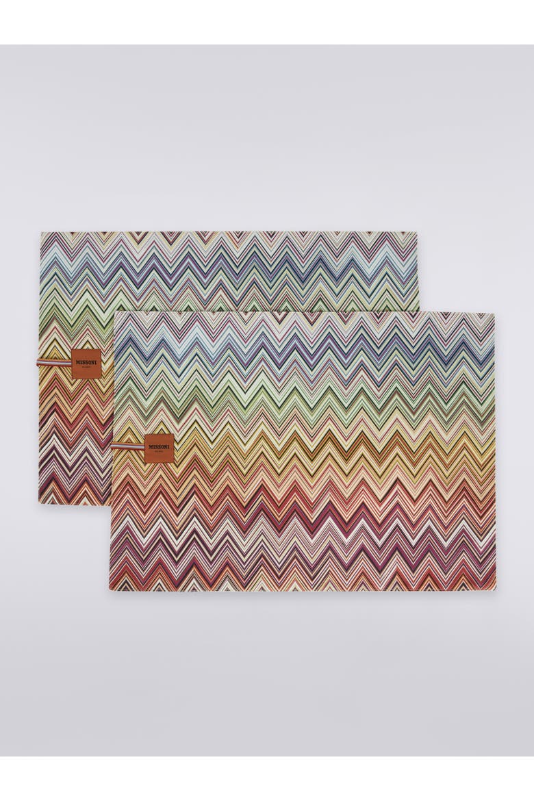 Pair Of Andorra Placemats 38x52 Cm, Alternate, color, Red