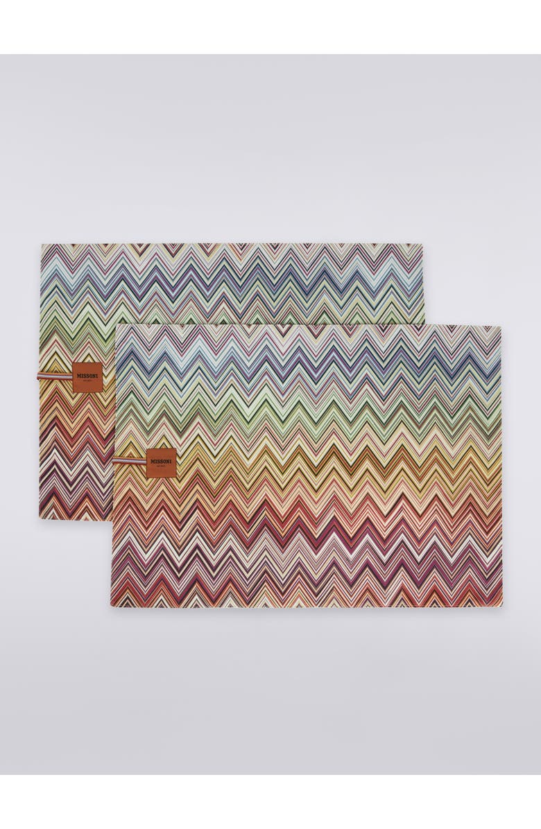 Missoni Home Pair Of Andorra Placemats 38x52 Cm, Alternate, color, Red