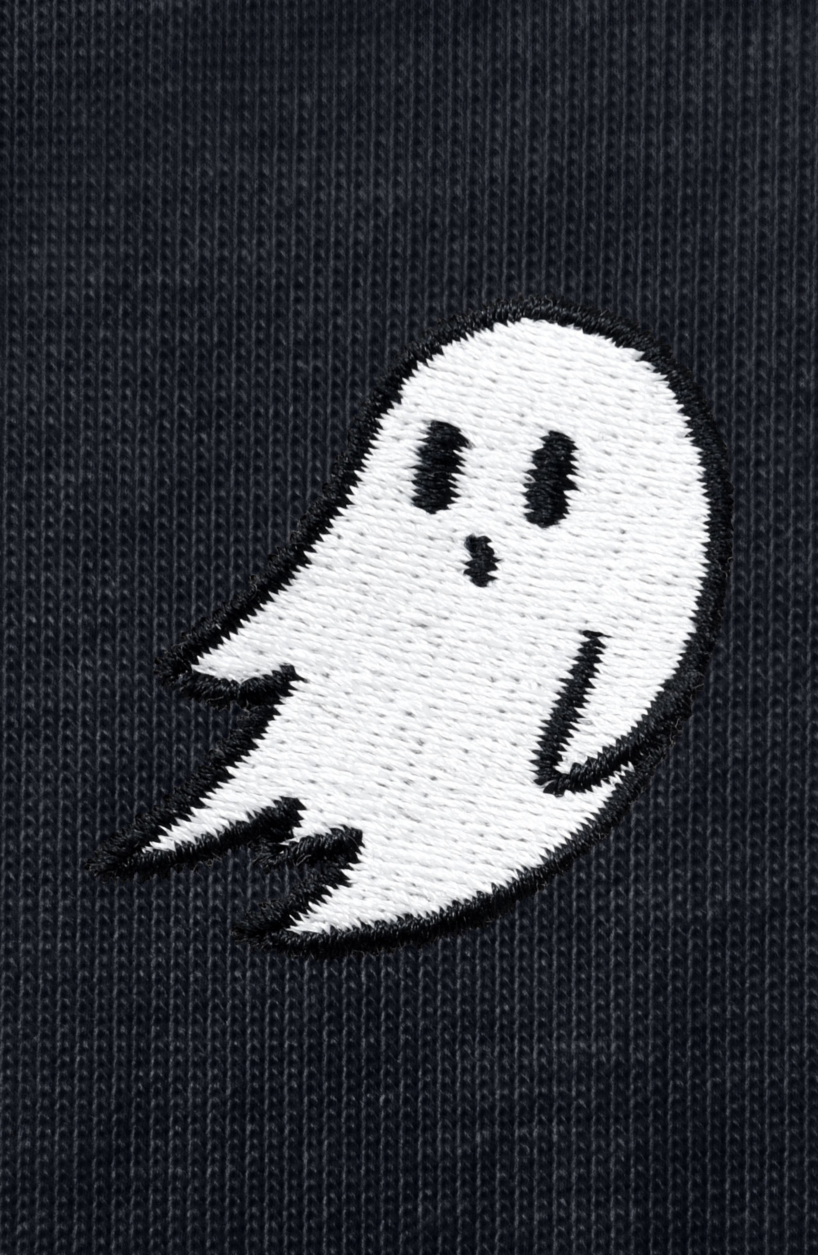 Mens Ghost Hooded Long Sleeve Jersey Tee - image 4