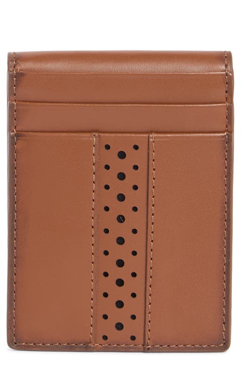 Naomi Brogue Leather Wallet
