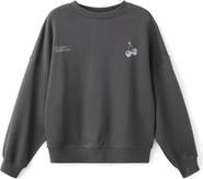 MANGO TEEN Glow Up Mode Graphic Sweatshirt