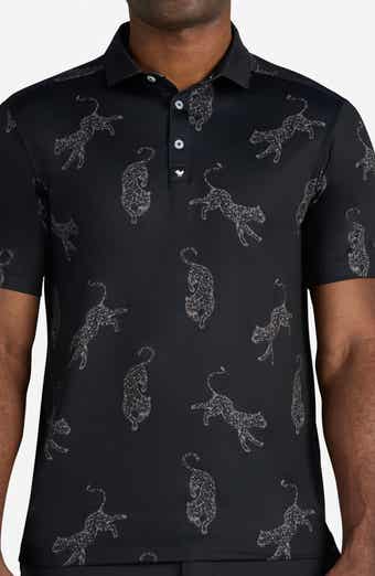 Core Leopard Print Performance Polo