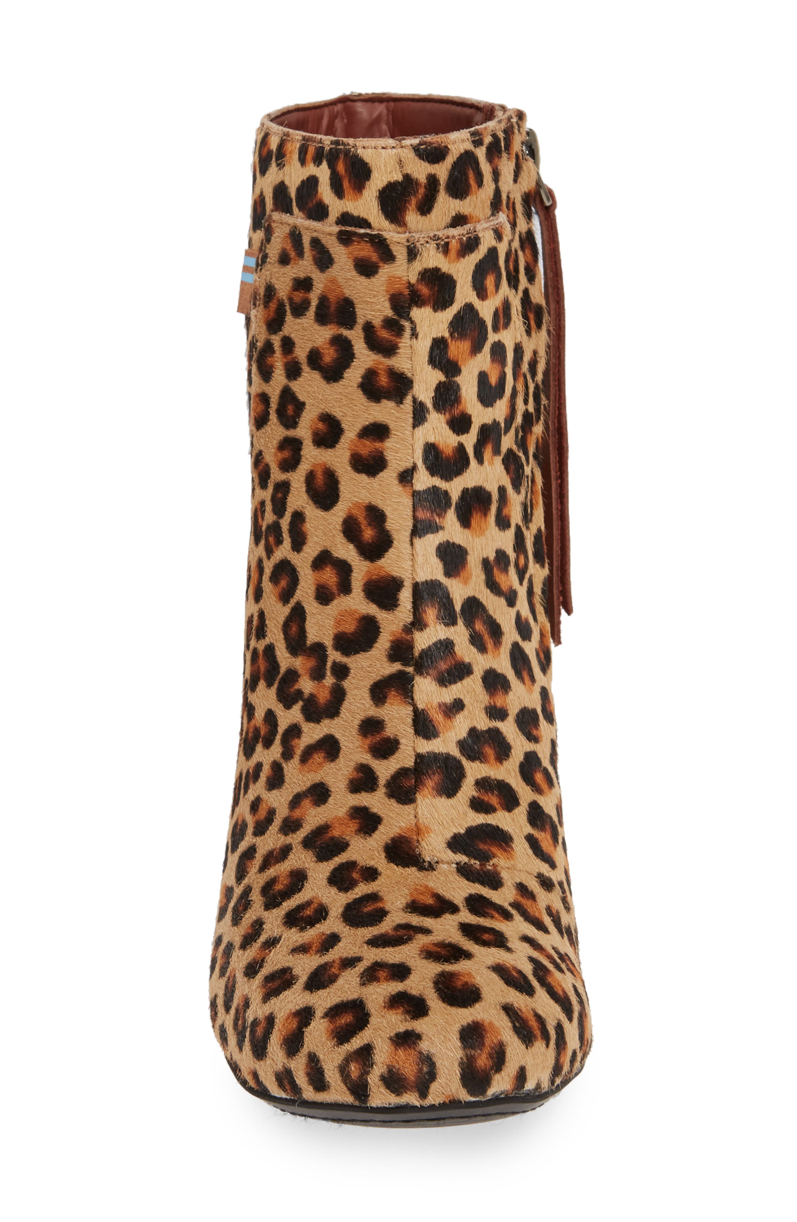Emmy Bootie, Alternate, color, LEOPARD PRINT CALF HAIR