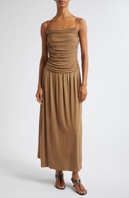 Kallmeyer Reese Ruched Sleeveless Maxi Dress