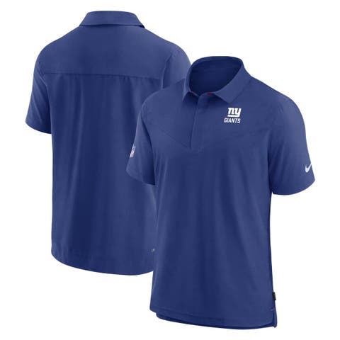 Men
s Nike Royal New York Giants 2022/23 Sideline Lockup Performance Polo