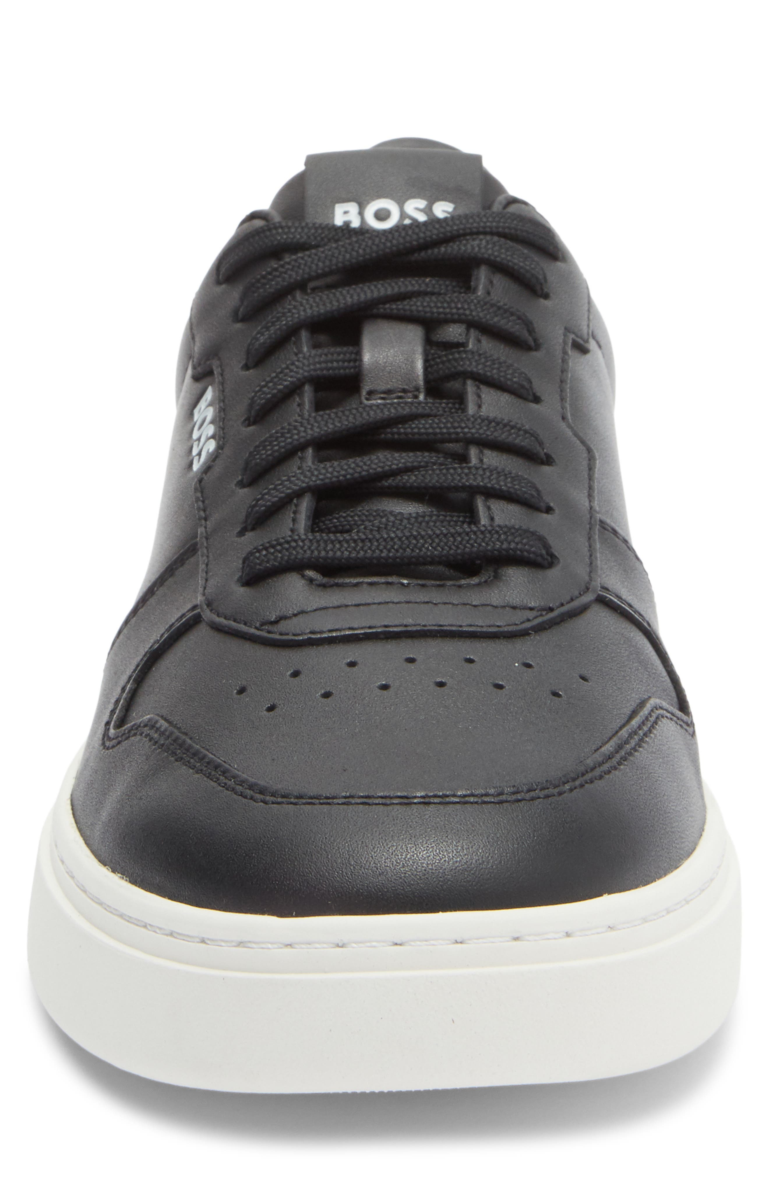 BOSS Clint Tenn Low Top Sneaker, Alternate, color, Black
