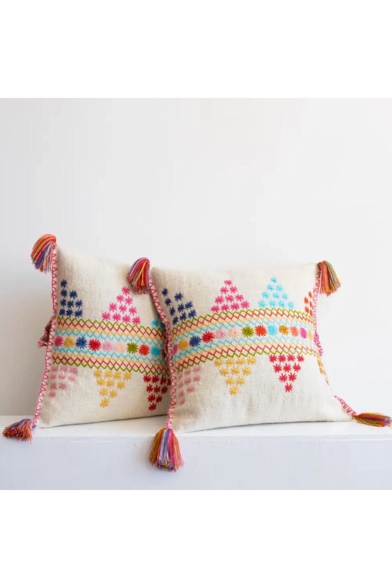 Erika Pillow - Cover Only, Alternate, color, Multi Color
