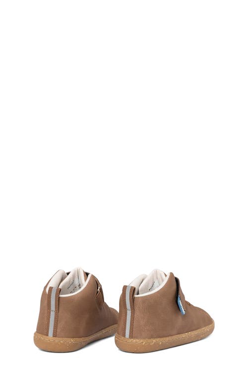 Hopfrög Kids Kids' Smart Walker High Top Sneaker In Brown Oak