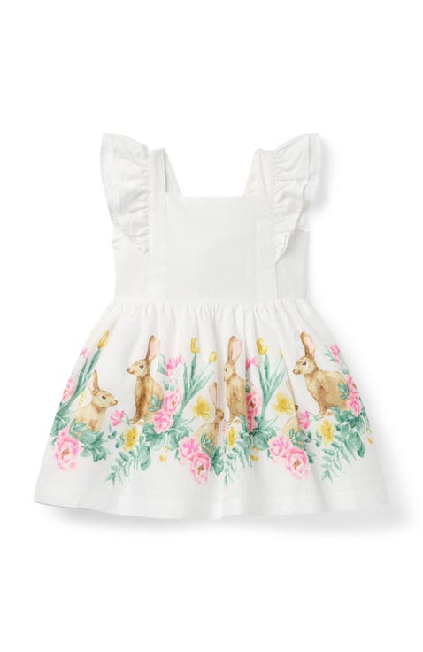 The Bunny Border Dress (Toddler, Little Kid, Big Kid)