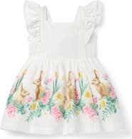 Janie and Jack The Bunny Border Dress
