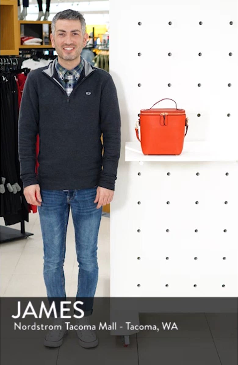 Vegan Leather Bucket Bag, sales video thumbnail