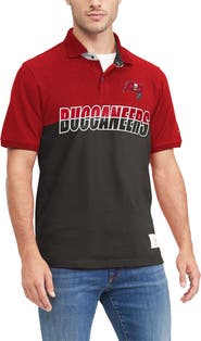 Tommy Hilfiger Men's Tommy Hilfiger Pewter/Red Tampa Bay Buccaneers Color Block Polo