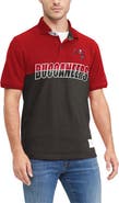 Tommy Hilfiger Men's Tommy Hilfiger Pewter/Red Tampa Bay Buccaneers Color Block Polo