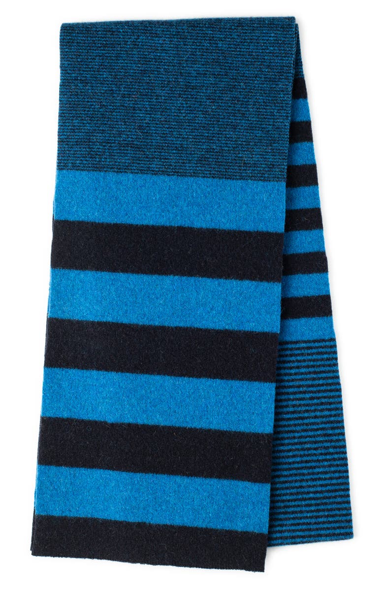 MACKIE Tarf Felted Stripe Lambswool Scarf, Main, color, 