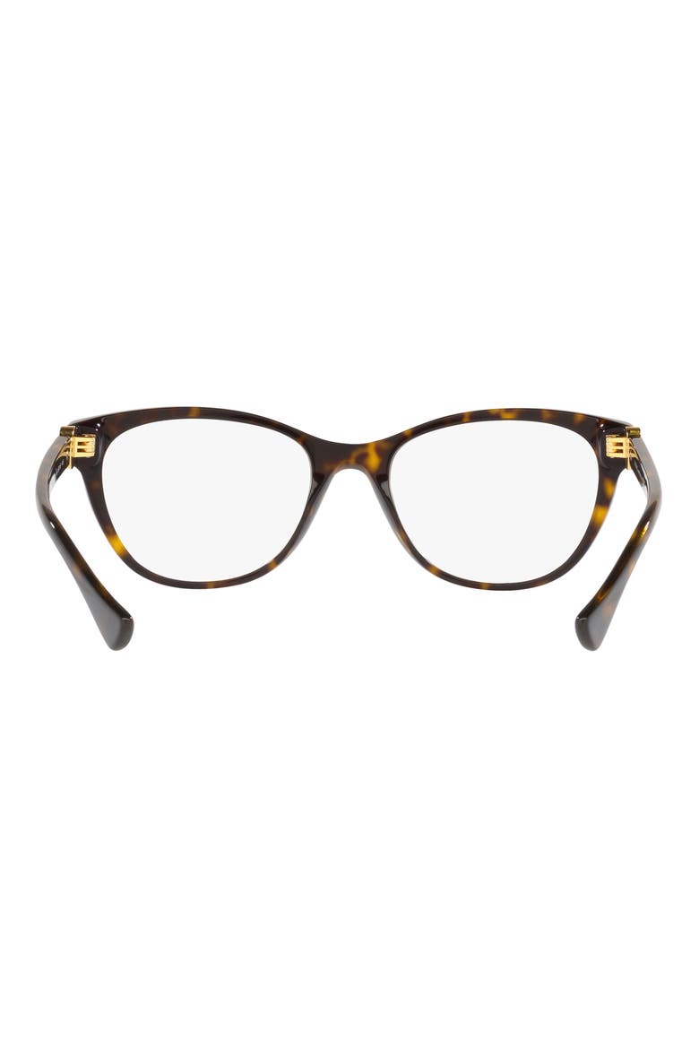 55mm Cat Eye Optical Glasses, Alternate, color, HAVANA