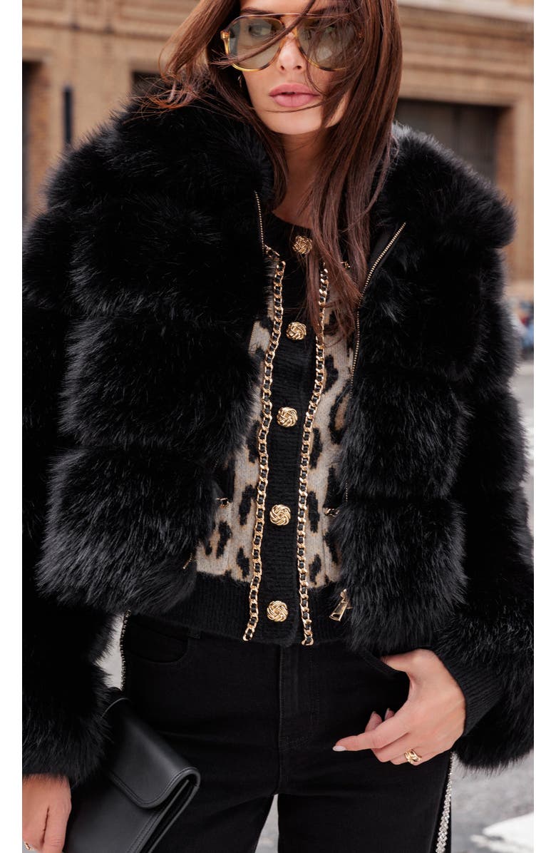 Generation Love Madison Faux Fur Jacket, Alternate, color, 