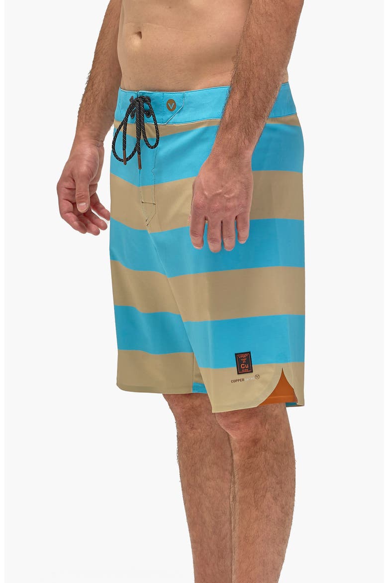 Sand & Sea Stretch Board Shorts, Alternate, color, MULTI STRIPE
