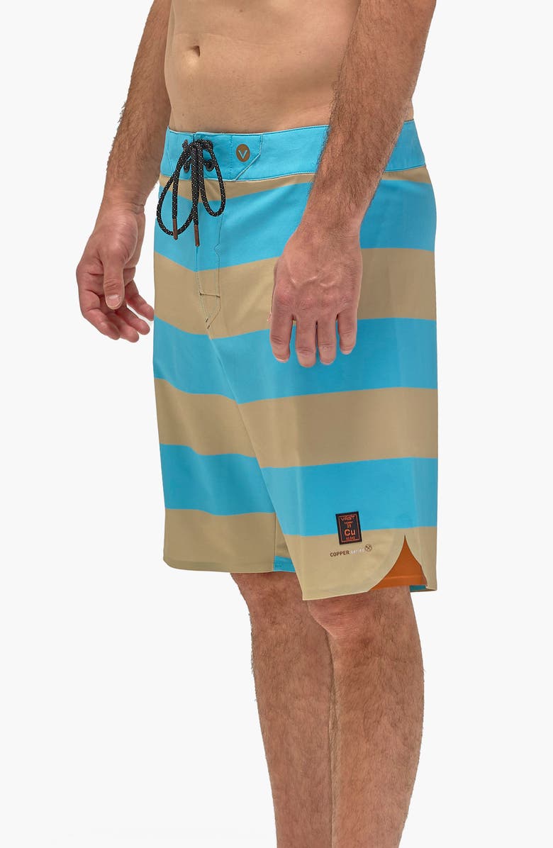 VAST Sand & Sea Stretch Board Shorts, Alternate, color, Multi Stripe