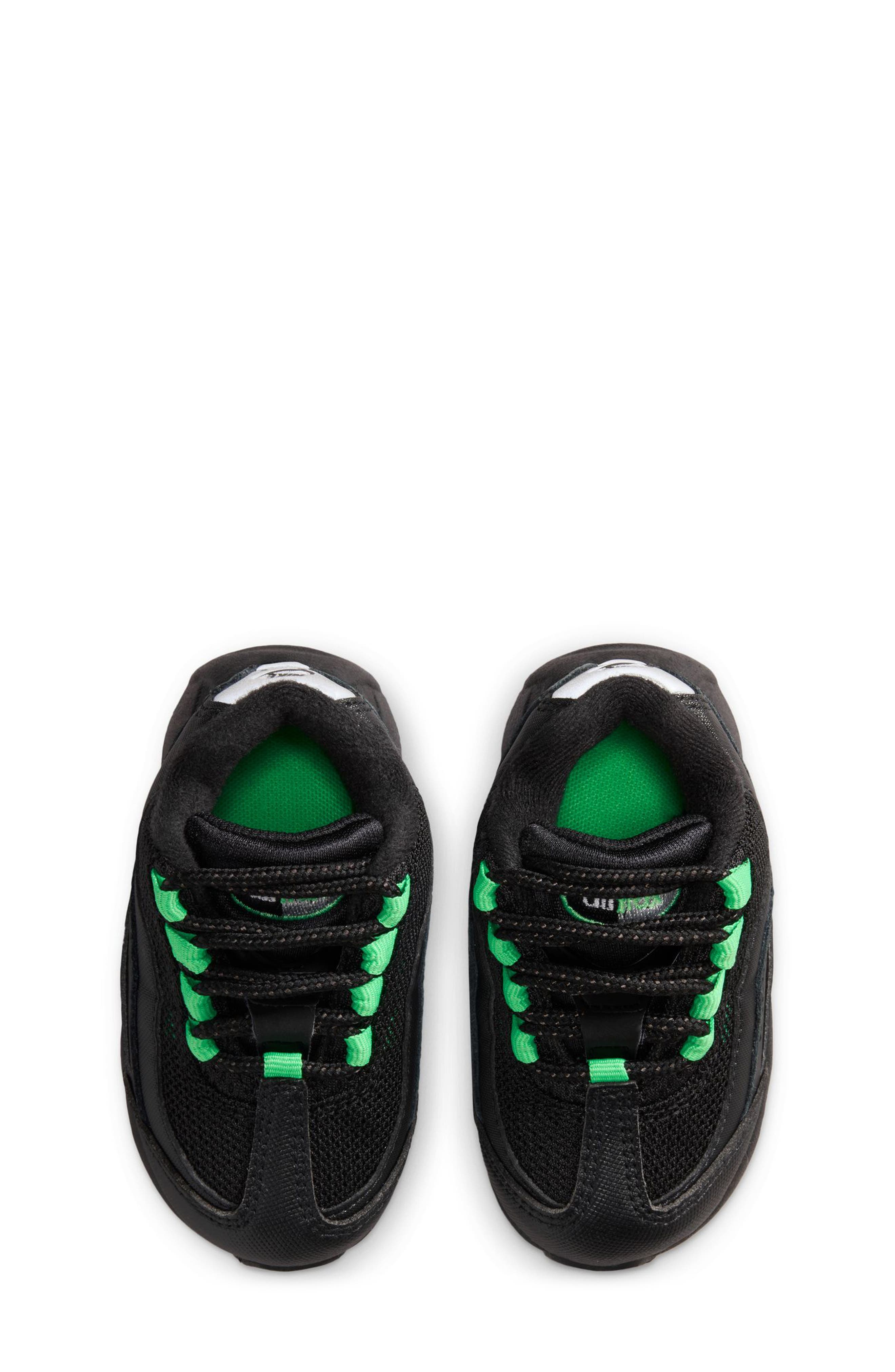 Nike Kids' Air Max 95 Sneaker, Alternate, color, 009 Black/Grnshk
