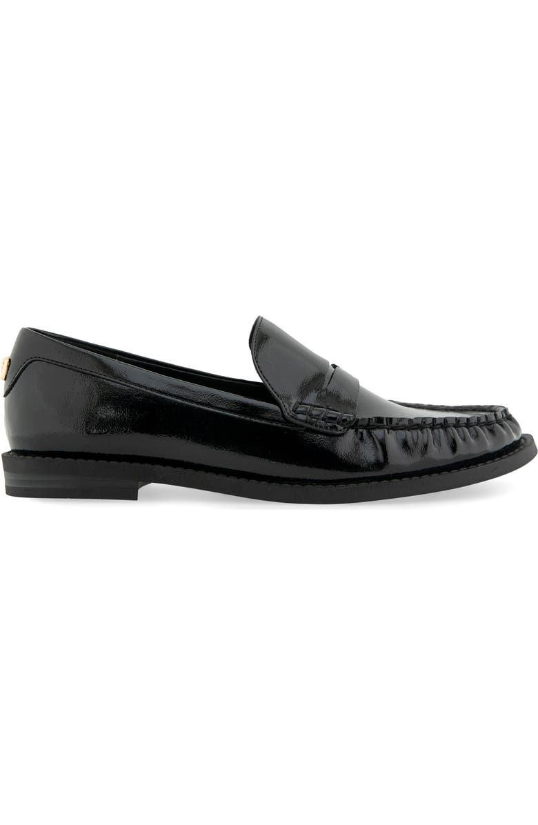 Aerosoles Sienna Penny Loafer, Alternate, color, Black Patent Faux Leather