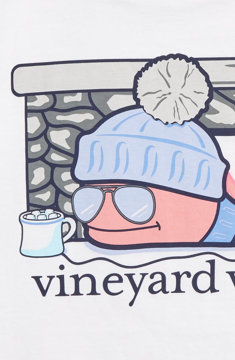 vineyard vines Aprés Ski Whale Pocket Tee, Alternate, color, 