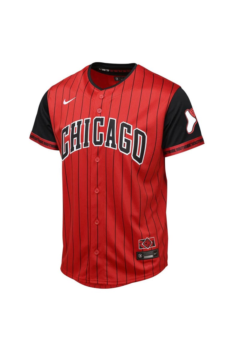 Youth   Red/Black Chicago White Sox 2025 City Connect Limited Jersey, Alternate, color, Red