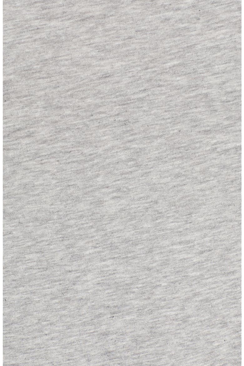 Heather Tech Crewneck T-Shirt, Alternate, color, ATHLETIC GREY