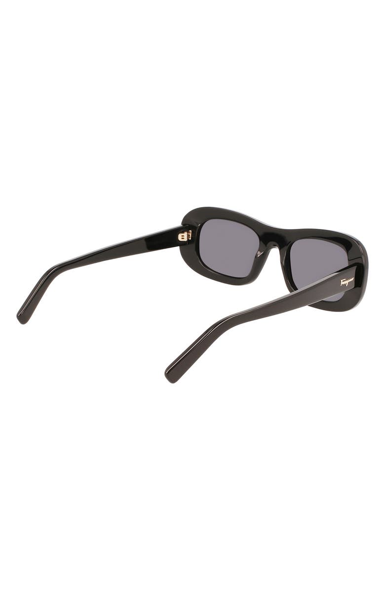 FERRAGAMO Classic 51mm Oval Sunglasses, Alternate, color,