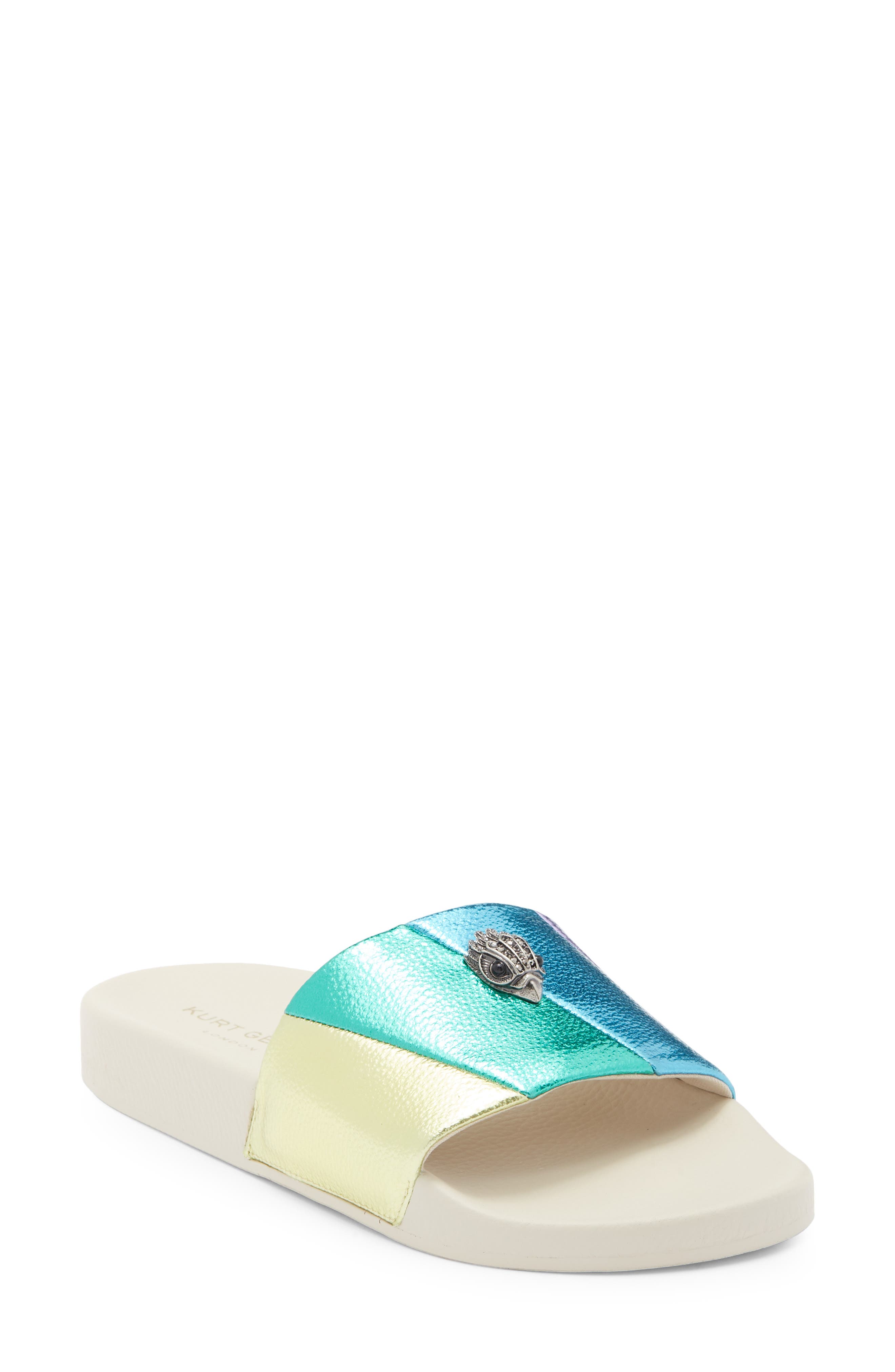 Kurt Geiger London Meena Eagle Slide Sandal, Main, color, 