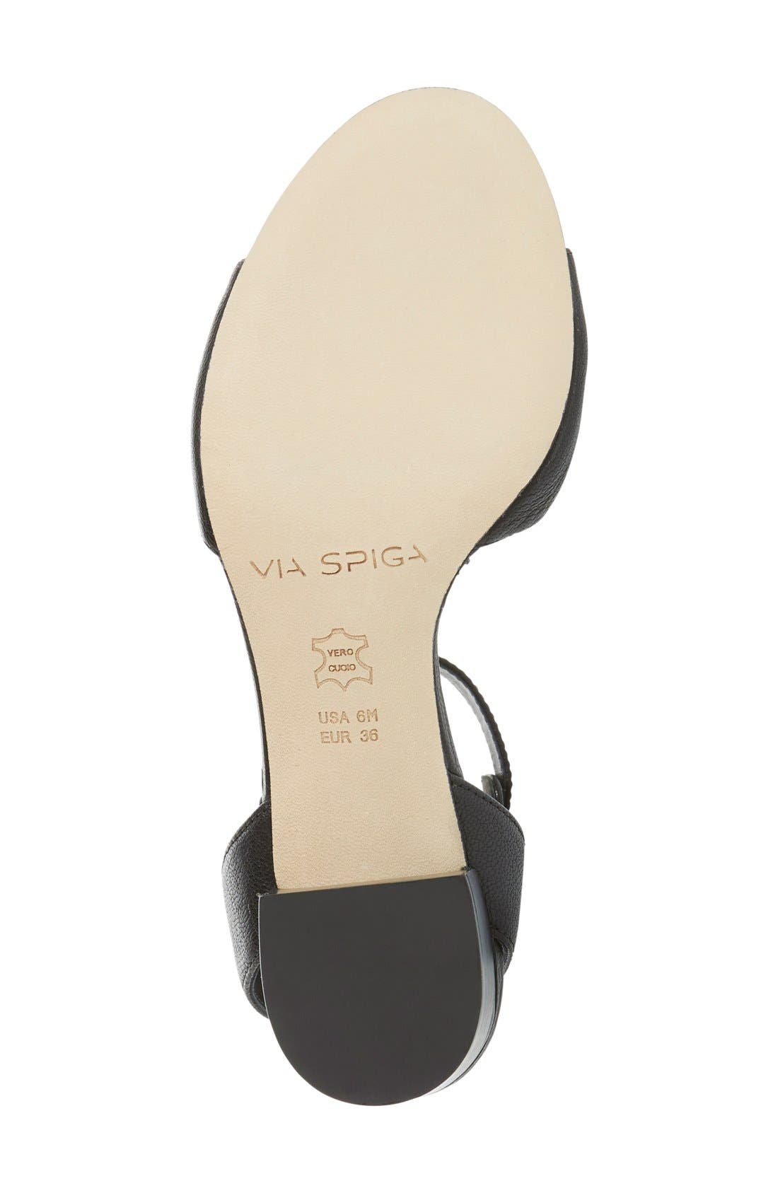 Via Spiga 'Tahara' Block Heel Sandal, Alternate, color, 