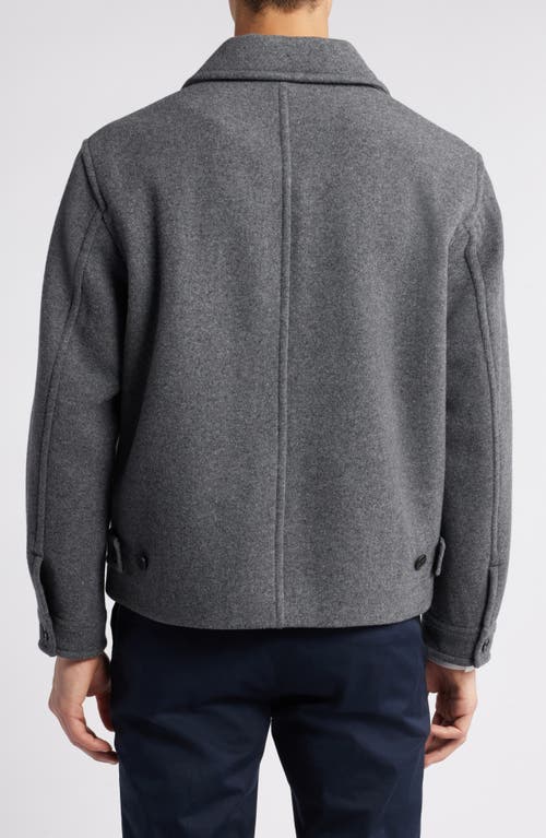 Theory Milo Loft Wool Blend Jacket In Gray