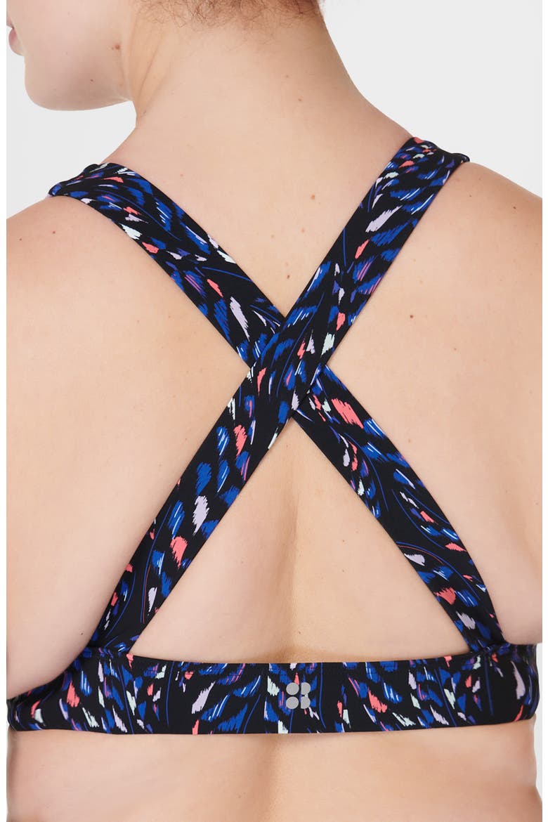 Peninsula Bikini Top, Alternate, color, BLACK CORAL TEXTURE PRINT