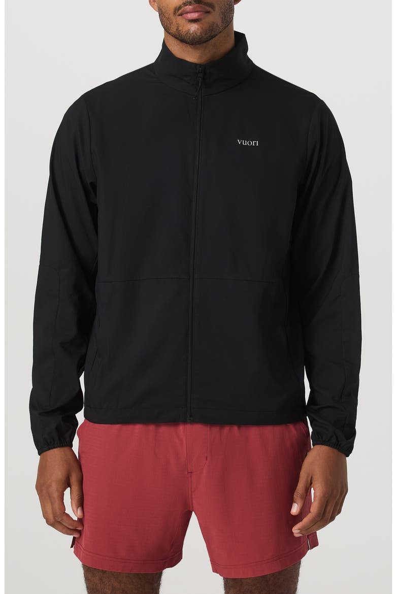 Terrain Water Resistant Jacket, Main, color, BLACK