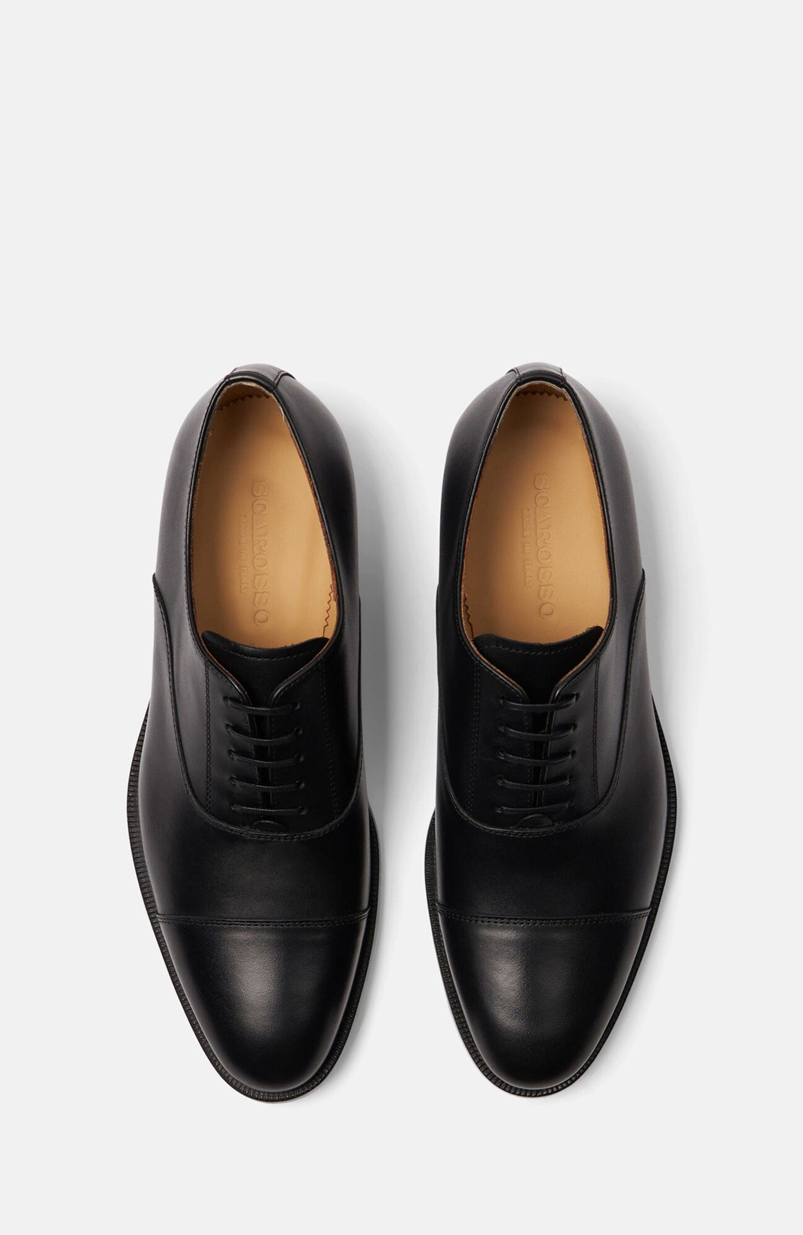 Giove Oxfords, Alternate, color, Black Calf