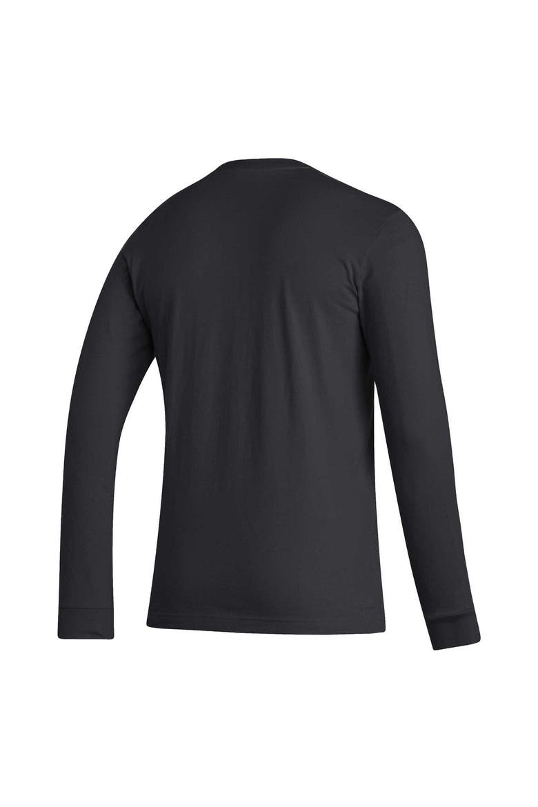 Men's adidas Black Washington Huskies Honoring Black Excellence Long Sleeve T-Shirt, Alternate, color, Black