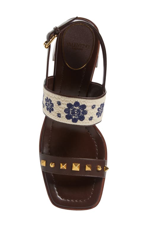 Valentino Garavani County Slingback Sandal In Fondant