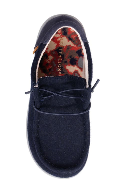 Revitalign Carefree Cozy Slip-on Sneaker In Peacoat