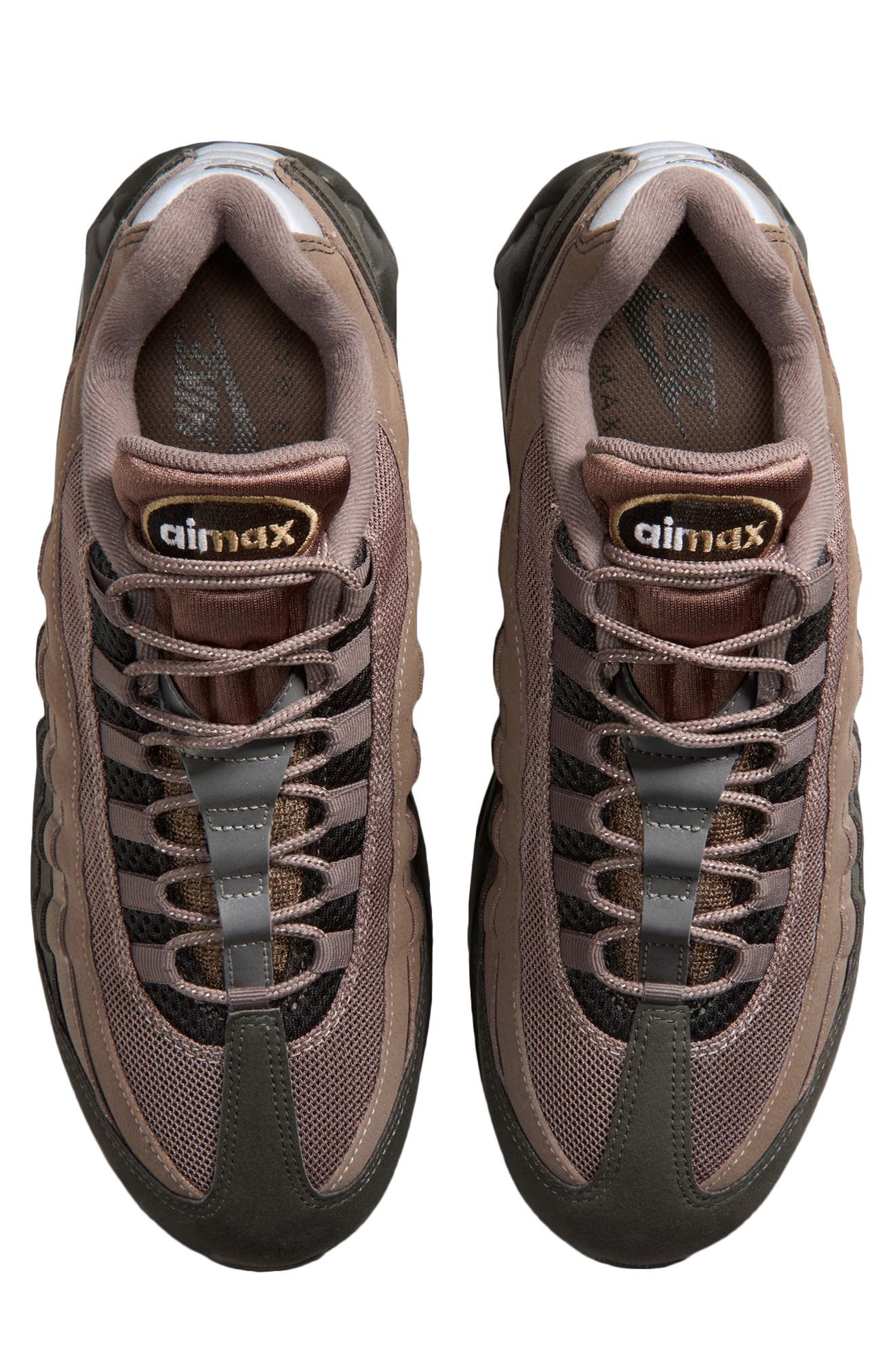 Air Max 95 Essential Sneaker, Alternate, color, MINK BROWN/ SAIL/ FILBERT