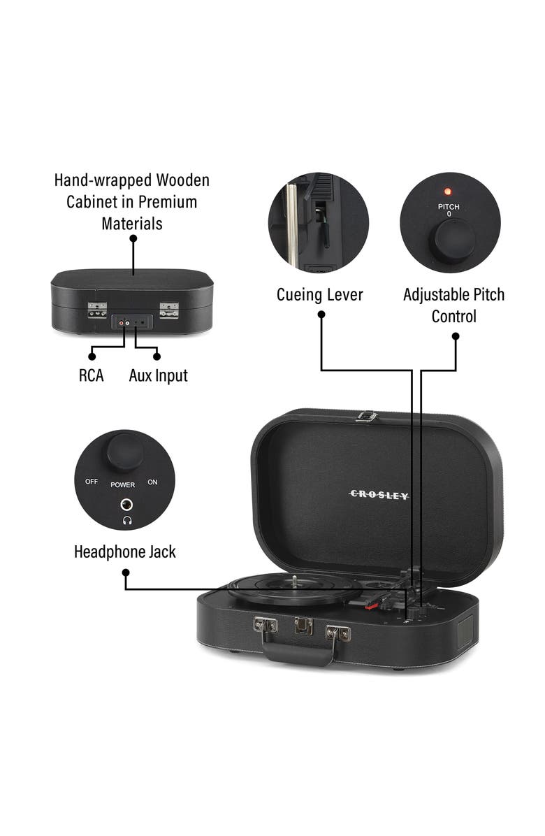 Crosley Radio Discovery Record Player, Alternate, color,