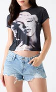 GUESS Marilyn Monroe Slim Graphic Tee