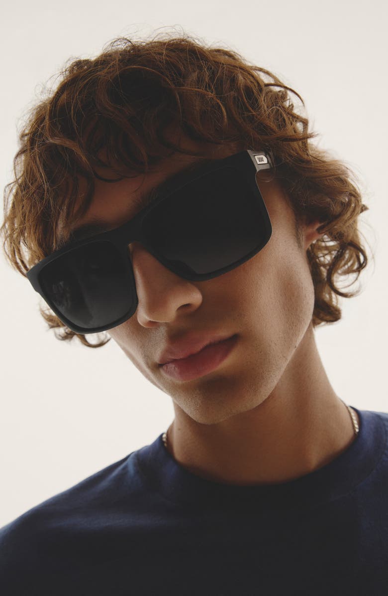 QUAY Thrill Ride 63mm Polarized Square Sunglasses, Alternate, color, 