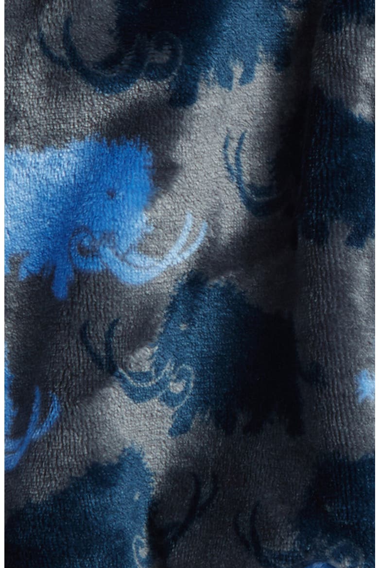 Mammoth Print Fuzzy Fleece Bundlers Snowsuit, Alternate, color, WOOLLY MAMMOTH