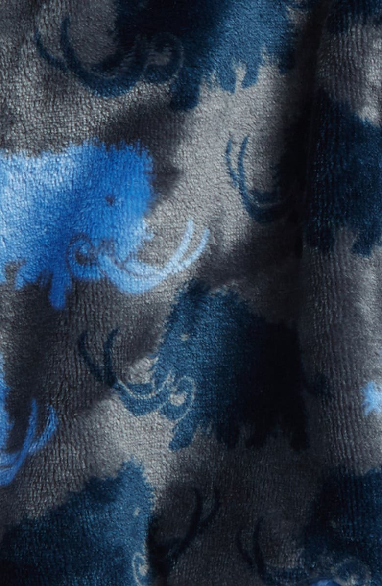 Hatley Mammoth Print Fuzzy Fleece Bundlers Snowsuit, Alternate, color, 